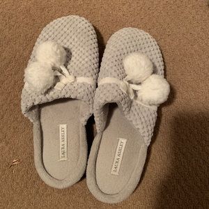 Laura Ashley grey slippers